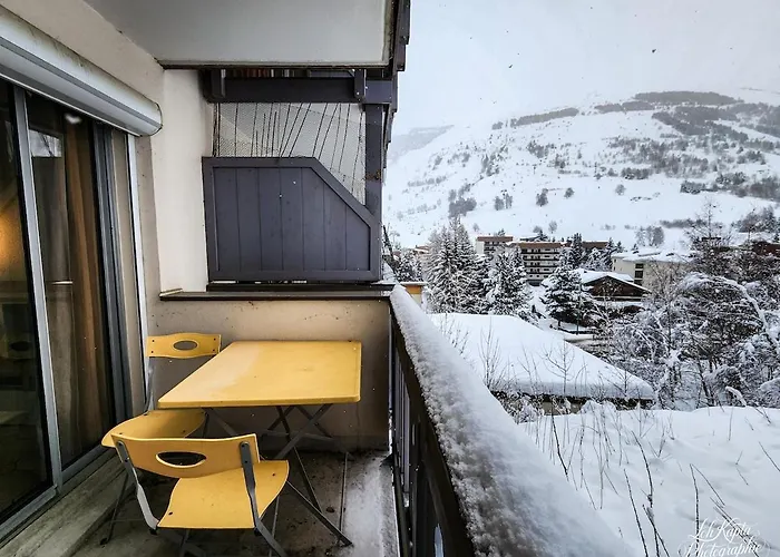 Pour 5 Personnes Avec Balcon Ле-дез-Альп